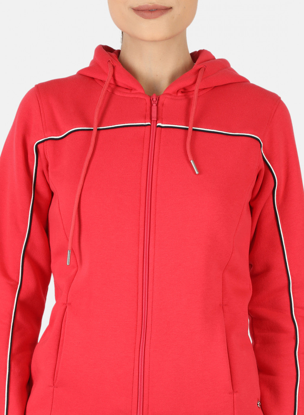 Women Pink Solid Tracksuit