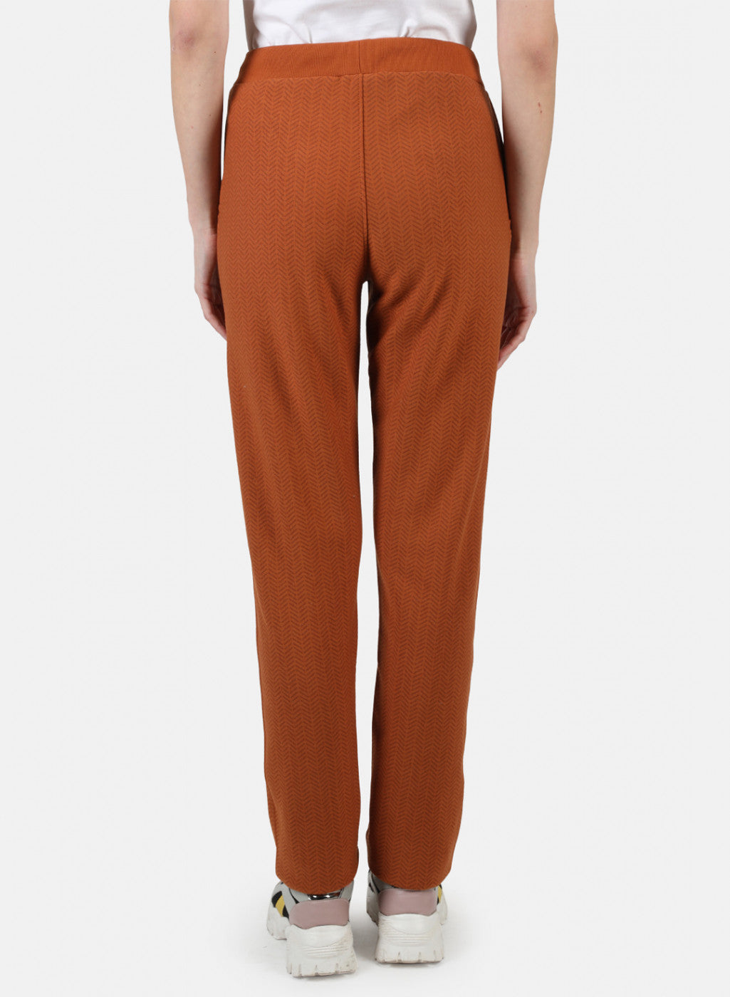 Women Brown Printed Winter Lower