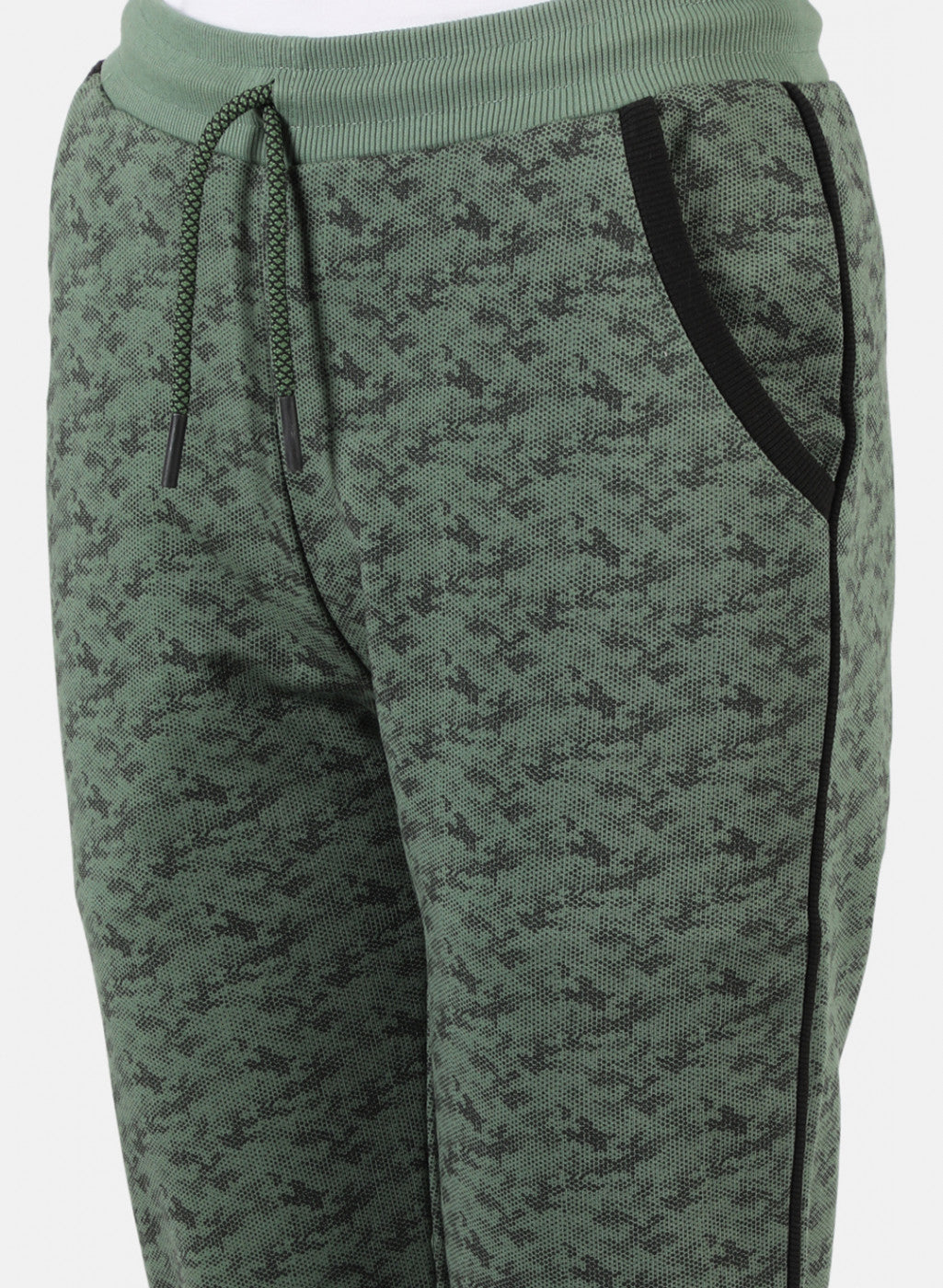 Women Green Printed Winter Lower