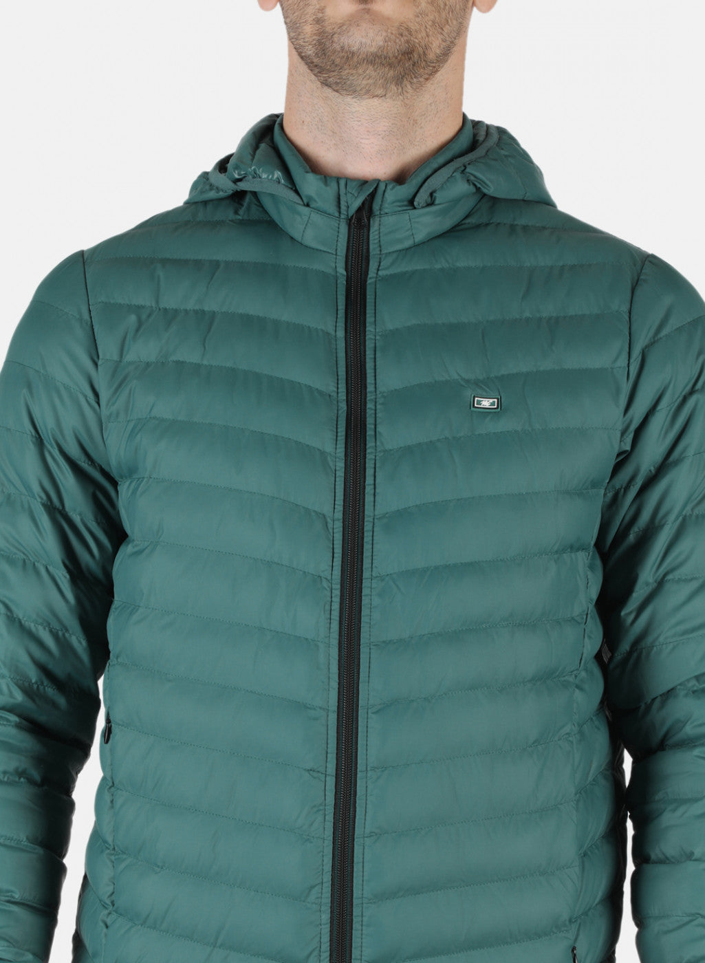 Men Green Solid Jacket