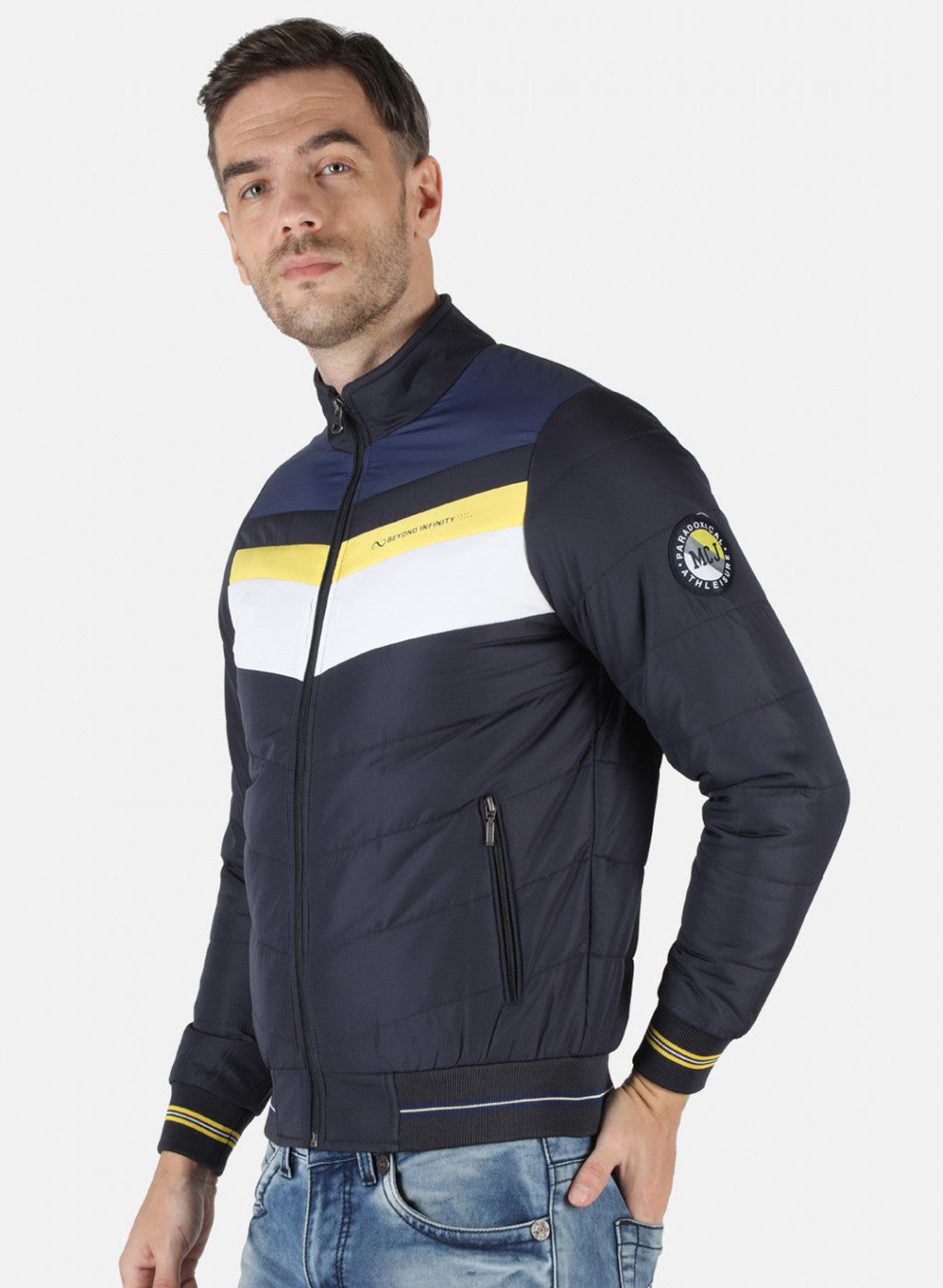 Men Multicolor Printed Jacket