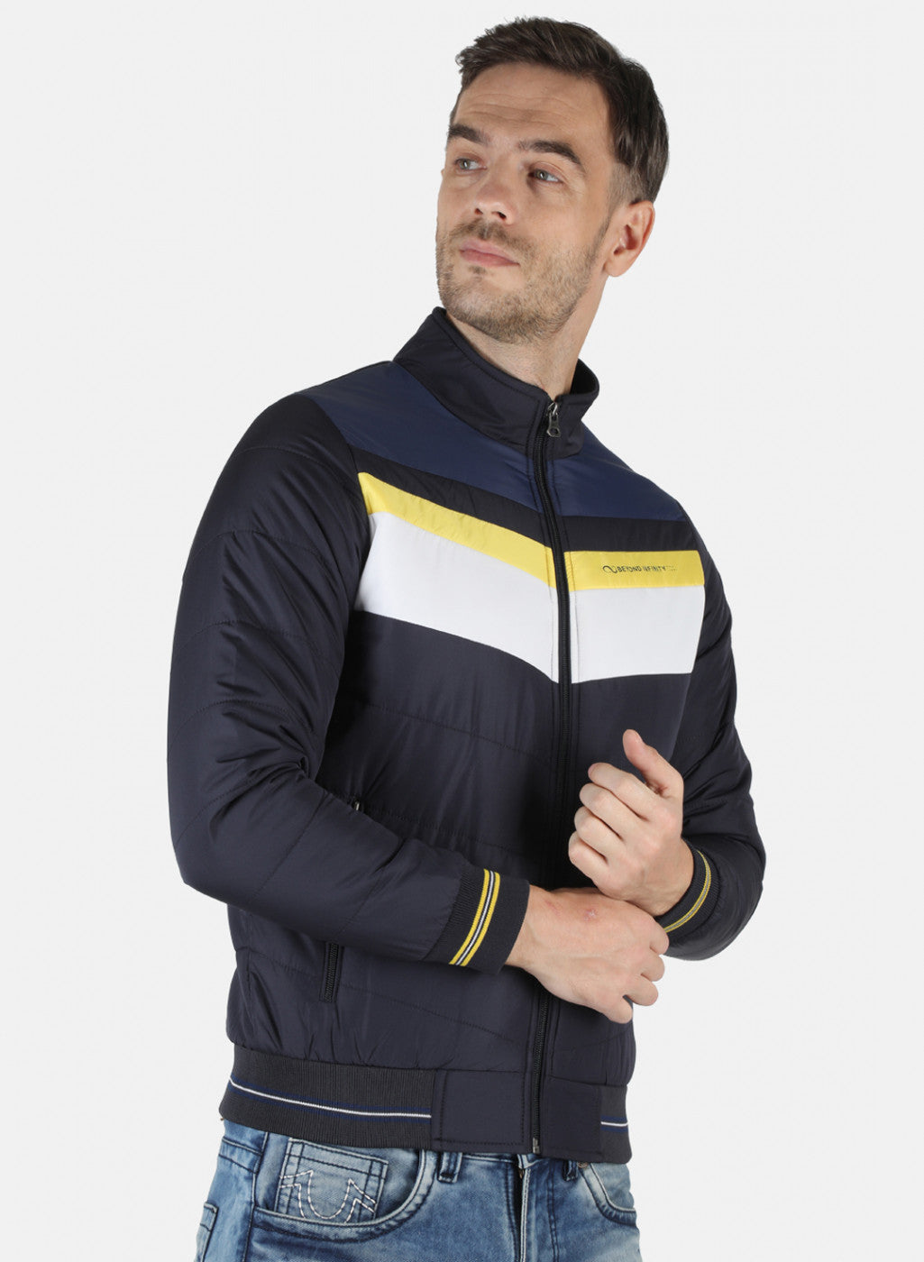 Men Multicolor Printed Jacket