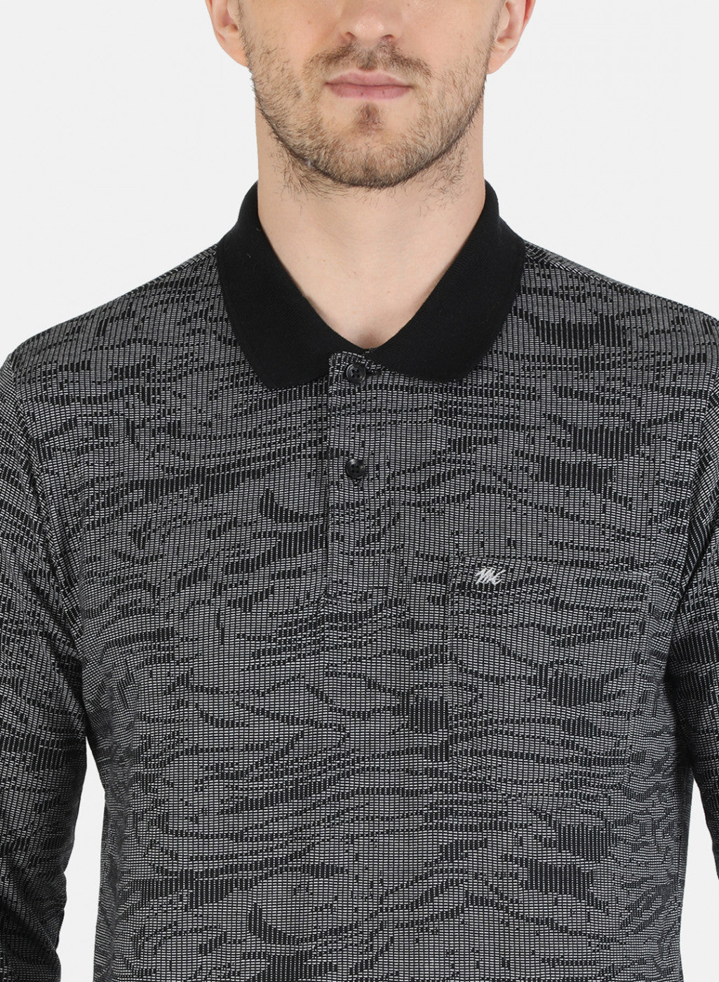 Men Black Stripe T-Shirt