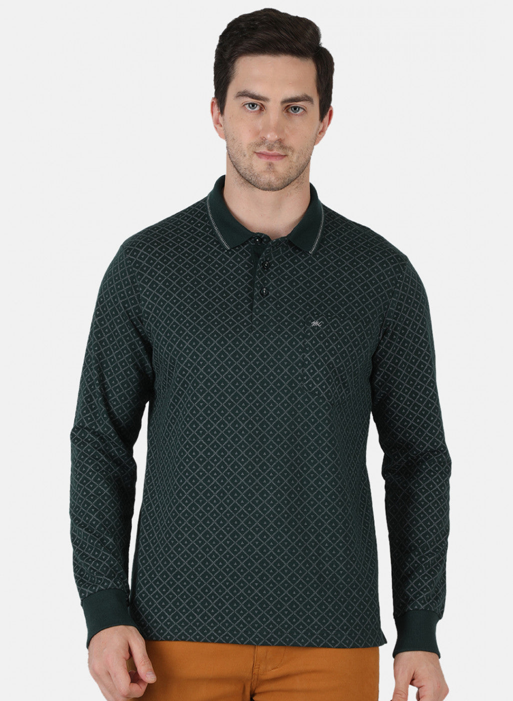 Men Black Printed T-Shirt