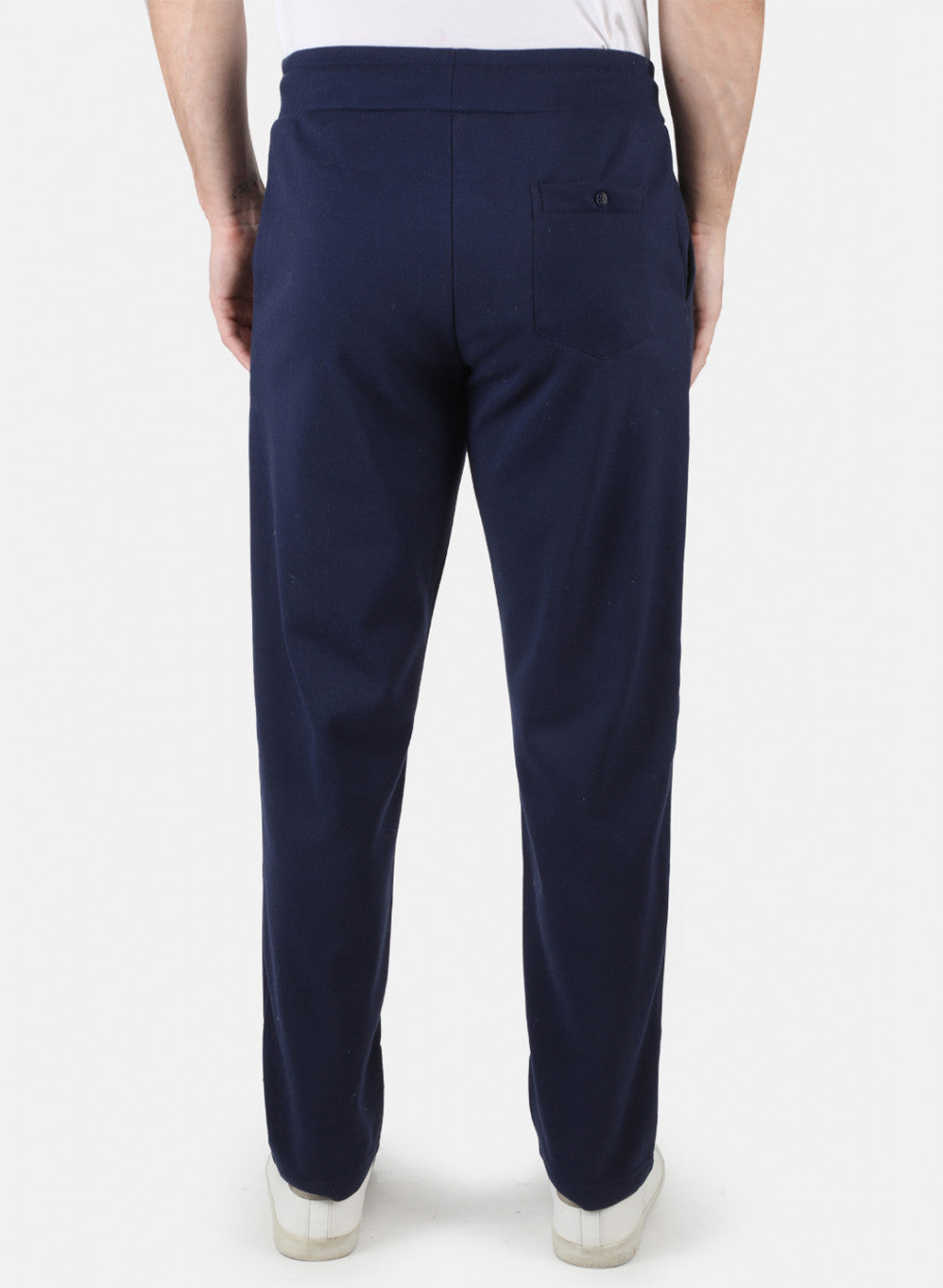 Men Blue Solid Winter Lower