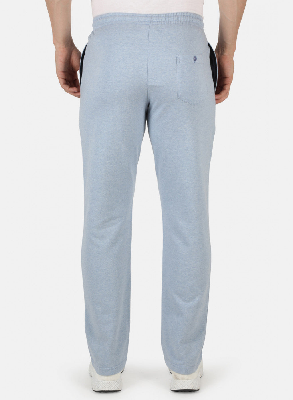 Men Blue Solid Winter Lower