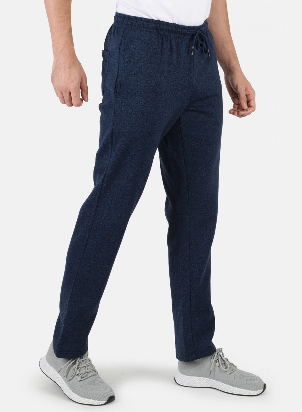 Men NAvy Blue Solid Winter Lower