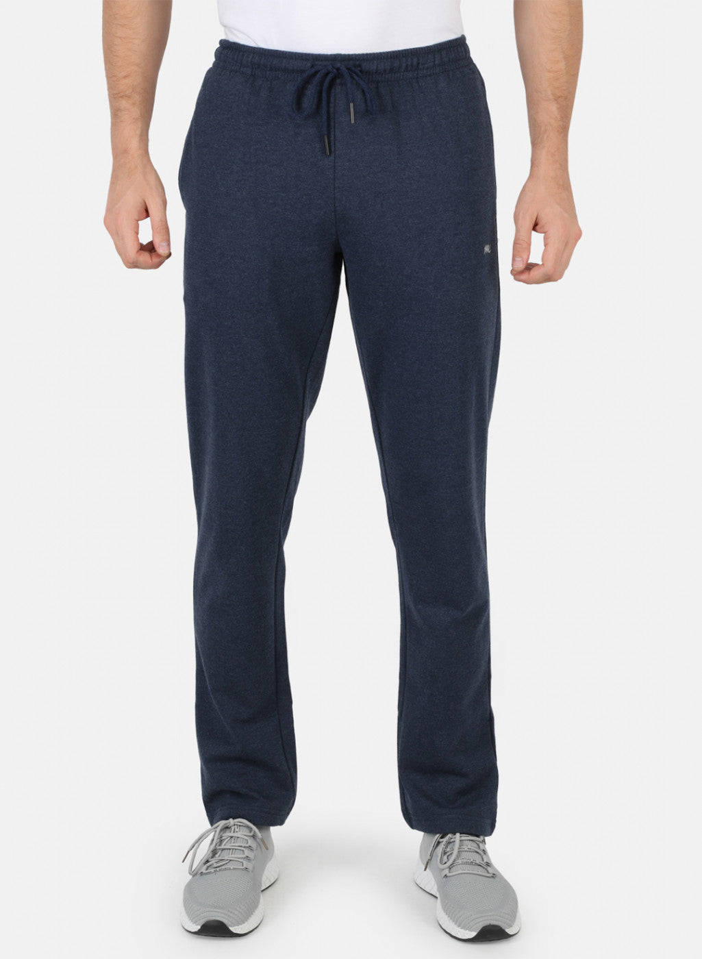 Men Blue Solid Winter Lower