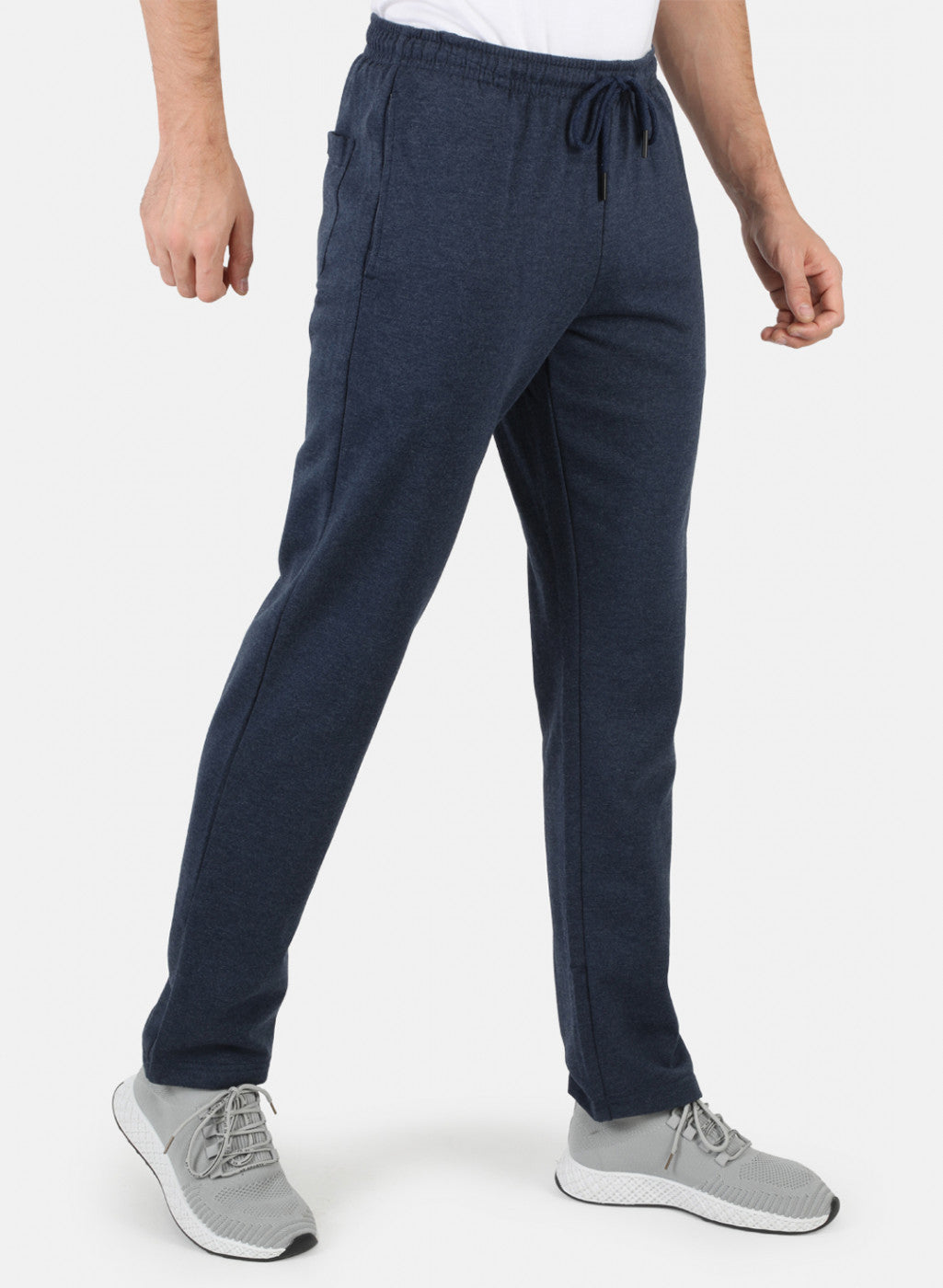 Men Blue Solid Winter Lower