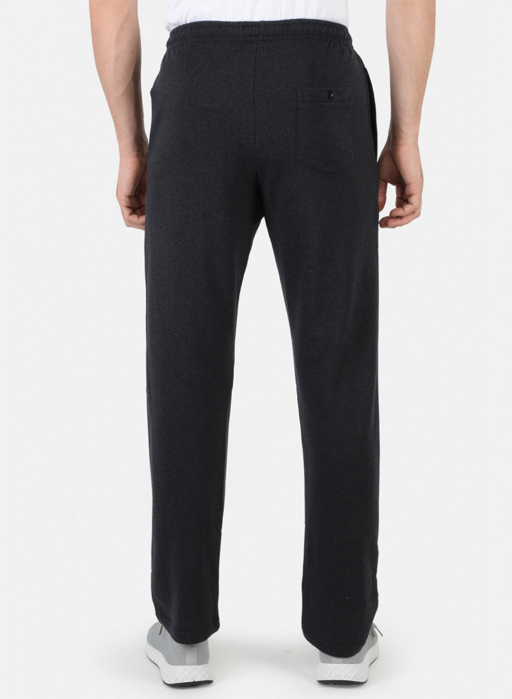 Men Grey Solid Winter Lower