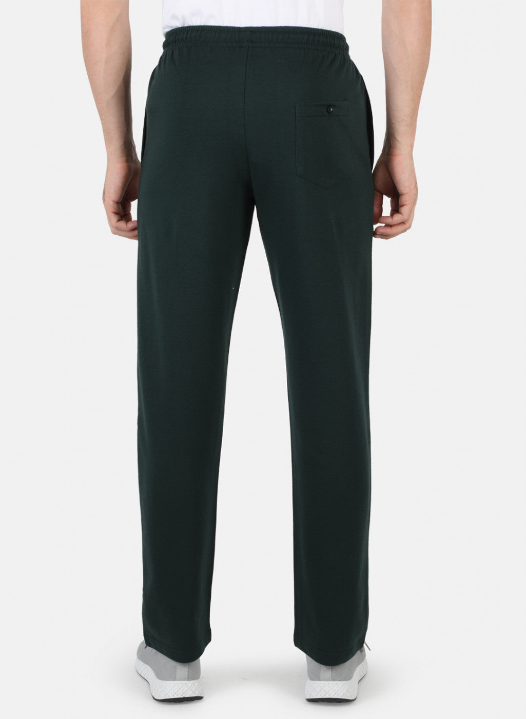 Men Green Solid Winter Lower