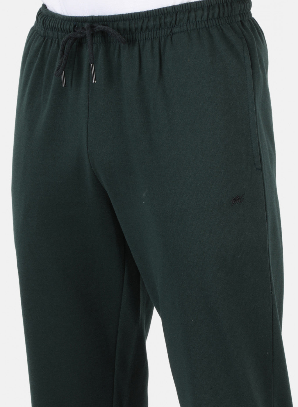 Men Green Solid Winter Lower