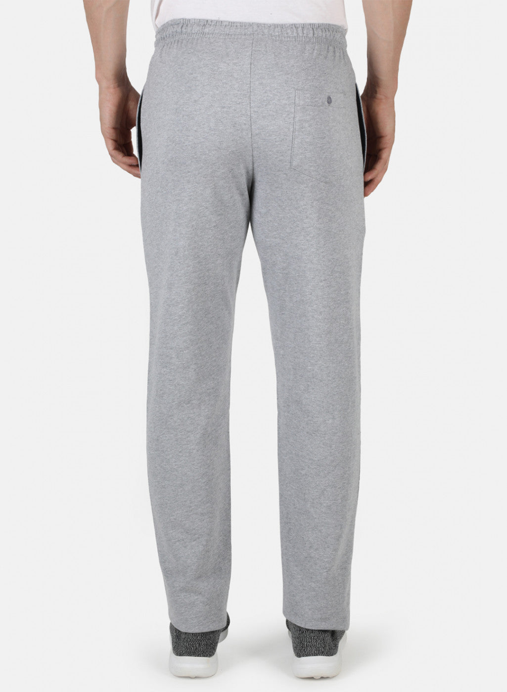 Men Grey Solid Winter Lower