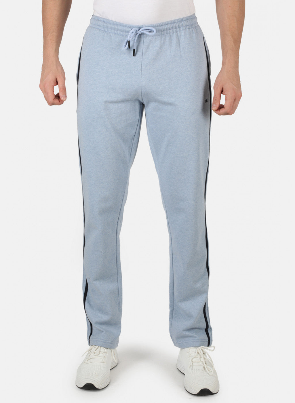 Men Blue Solid Winter Lower