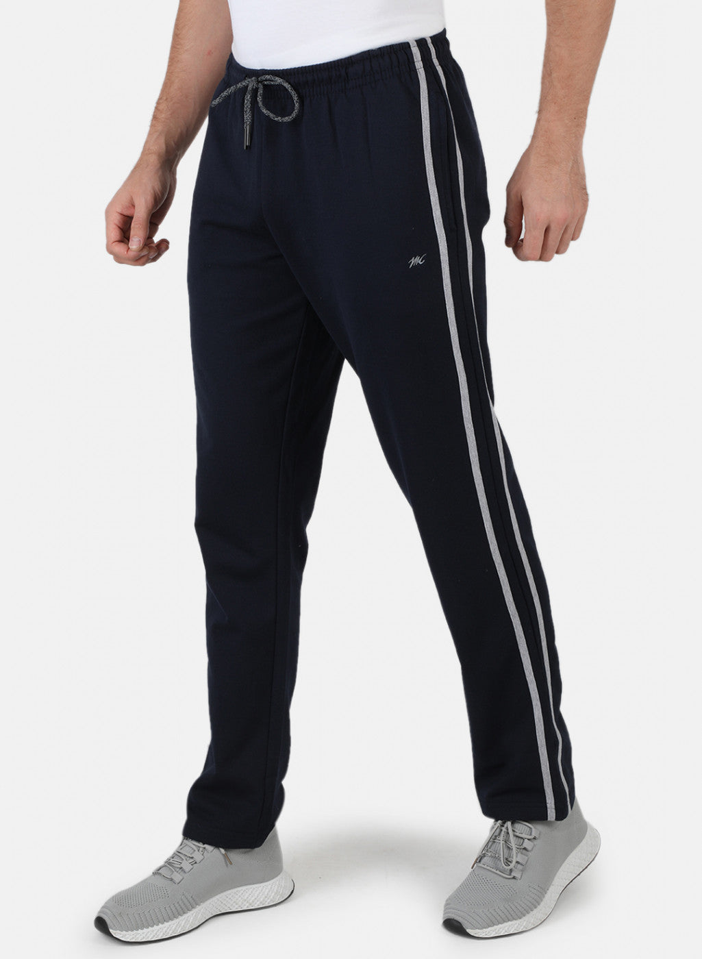 Men NAvy Blue Solid Winter Lower