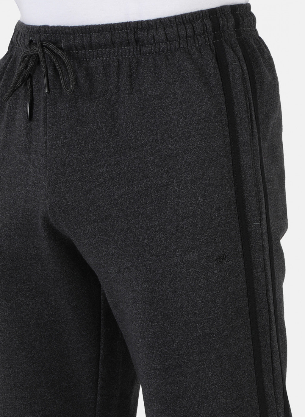 Men Black Solid Winter Lower