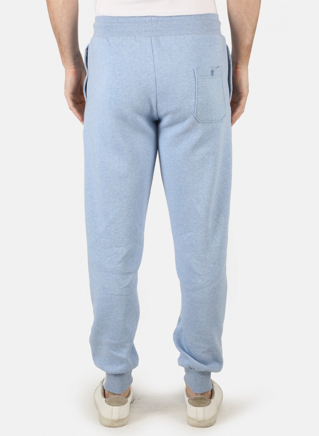 Men Blue Solid Winter Lower