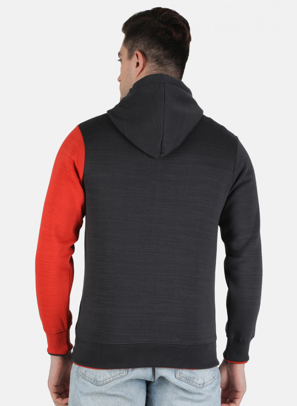 Men Grey Printed Sweatshirt