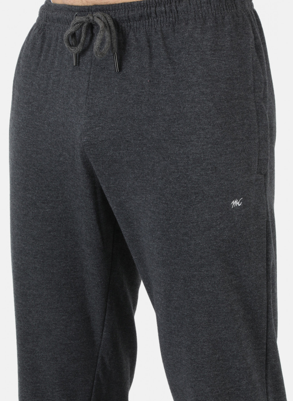 Men Grey Solid Tracksuit