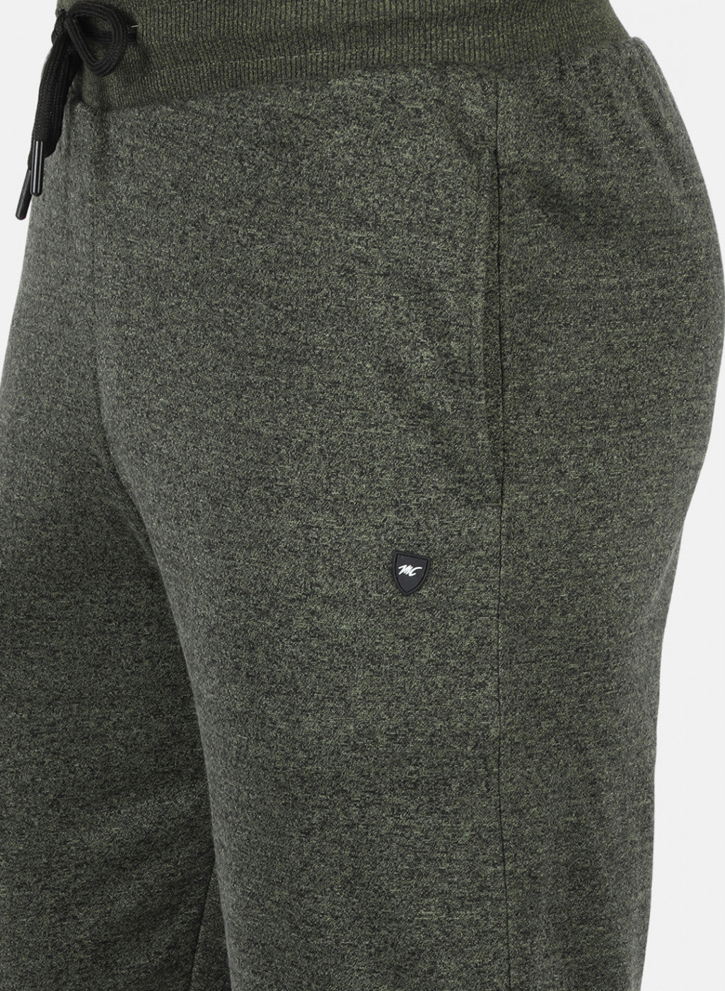 Men Green Solid Tracksuit