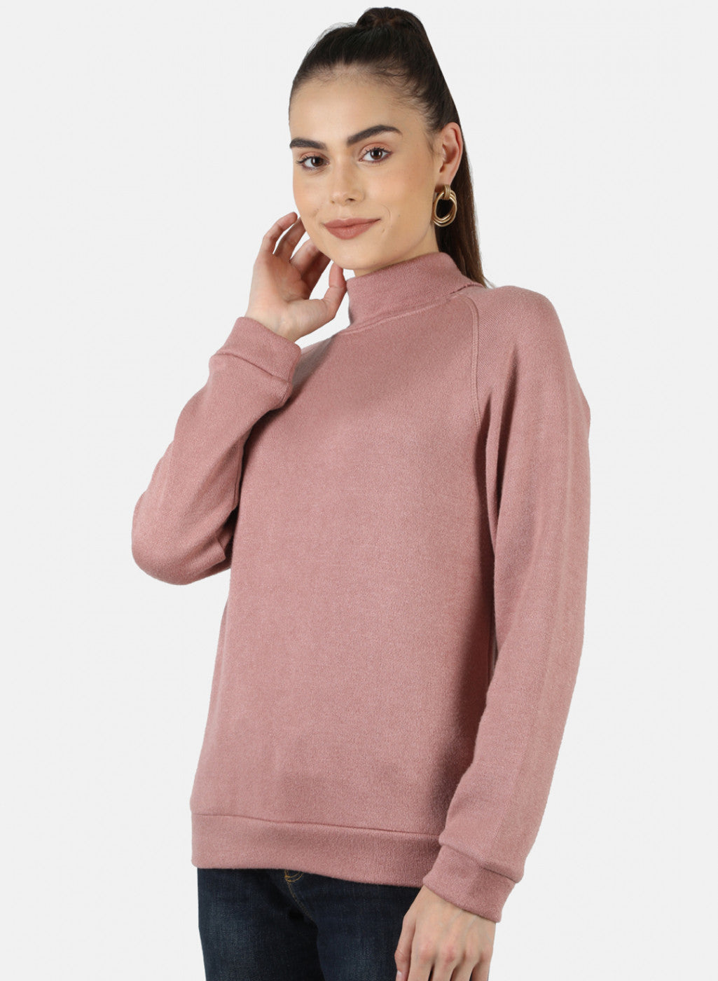 Women Pink Solid Sceavy