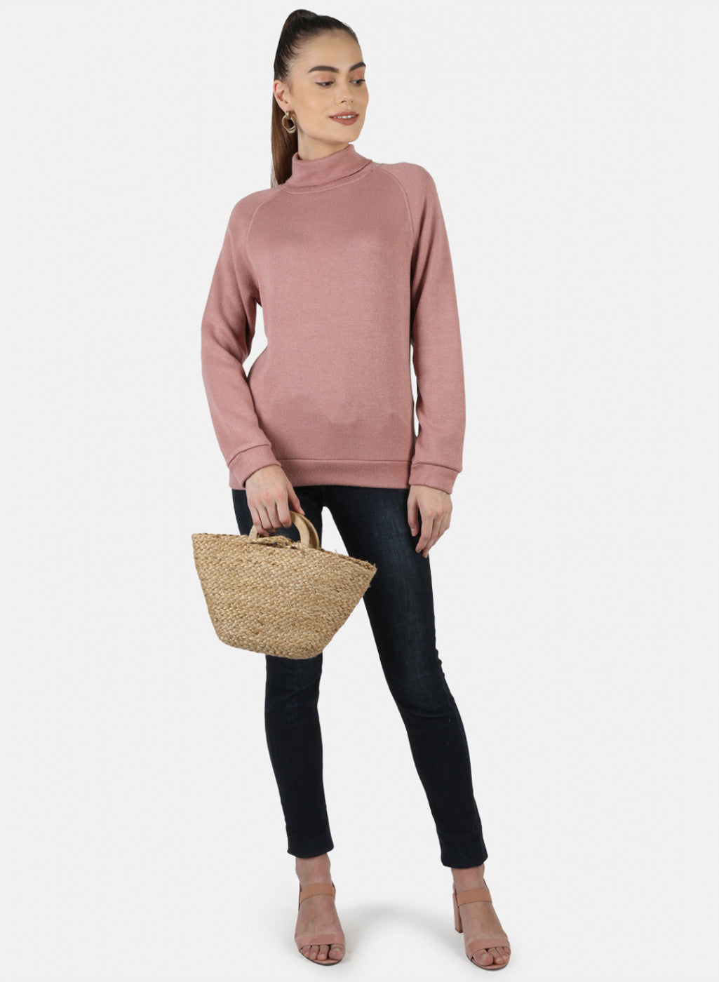 Women Pink Solid Sceavy