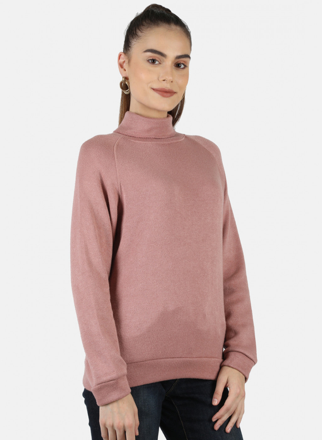 Women Pink Solid Sceavy