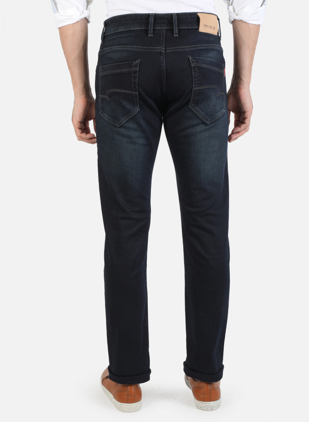 Men Blue Narrow Fit Denim