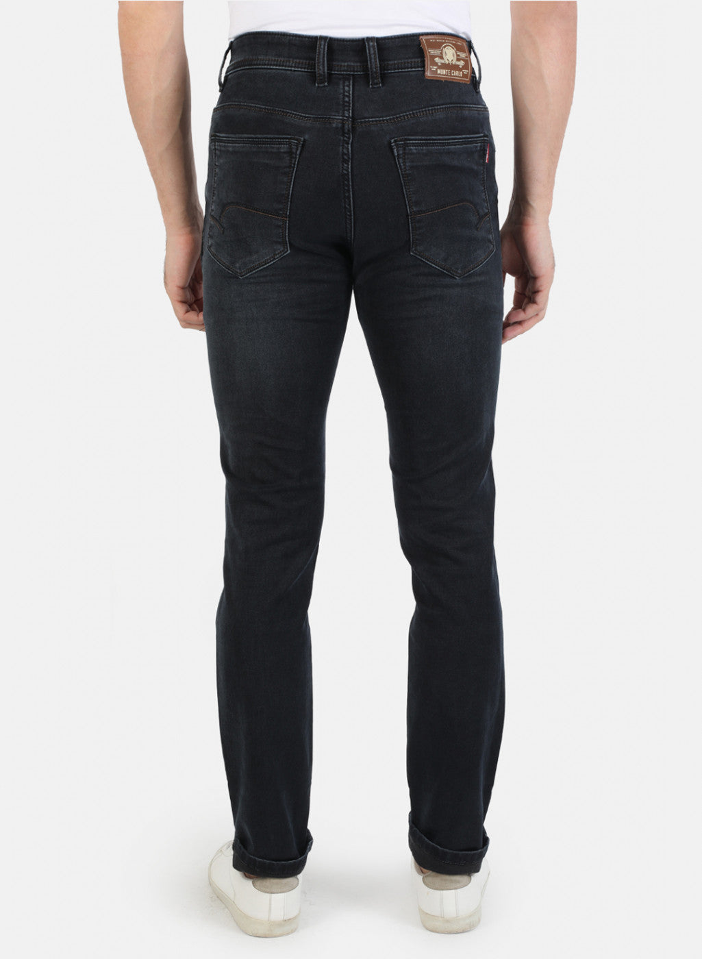 Men Grey Narrow Fit Denim