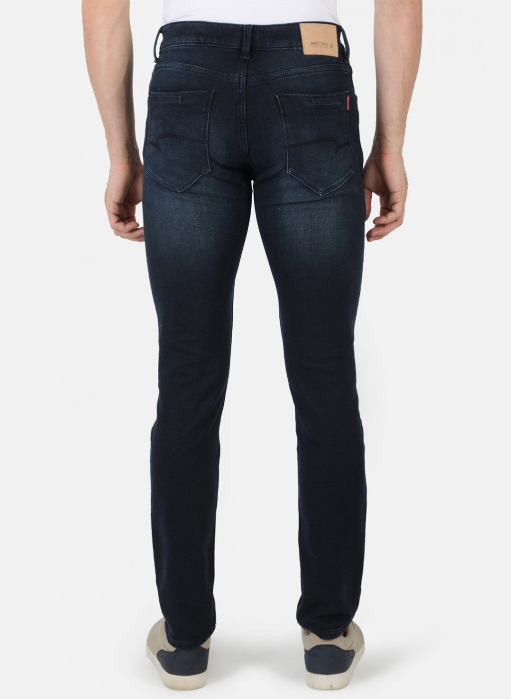 Men NAvy Blue Skinny Fit Denim