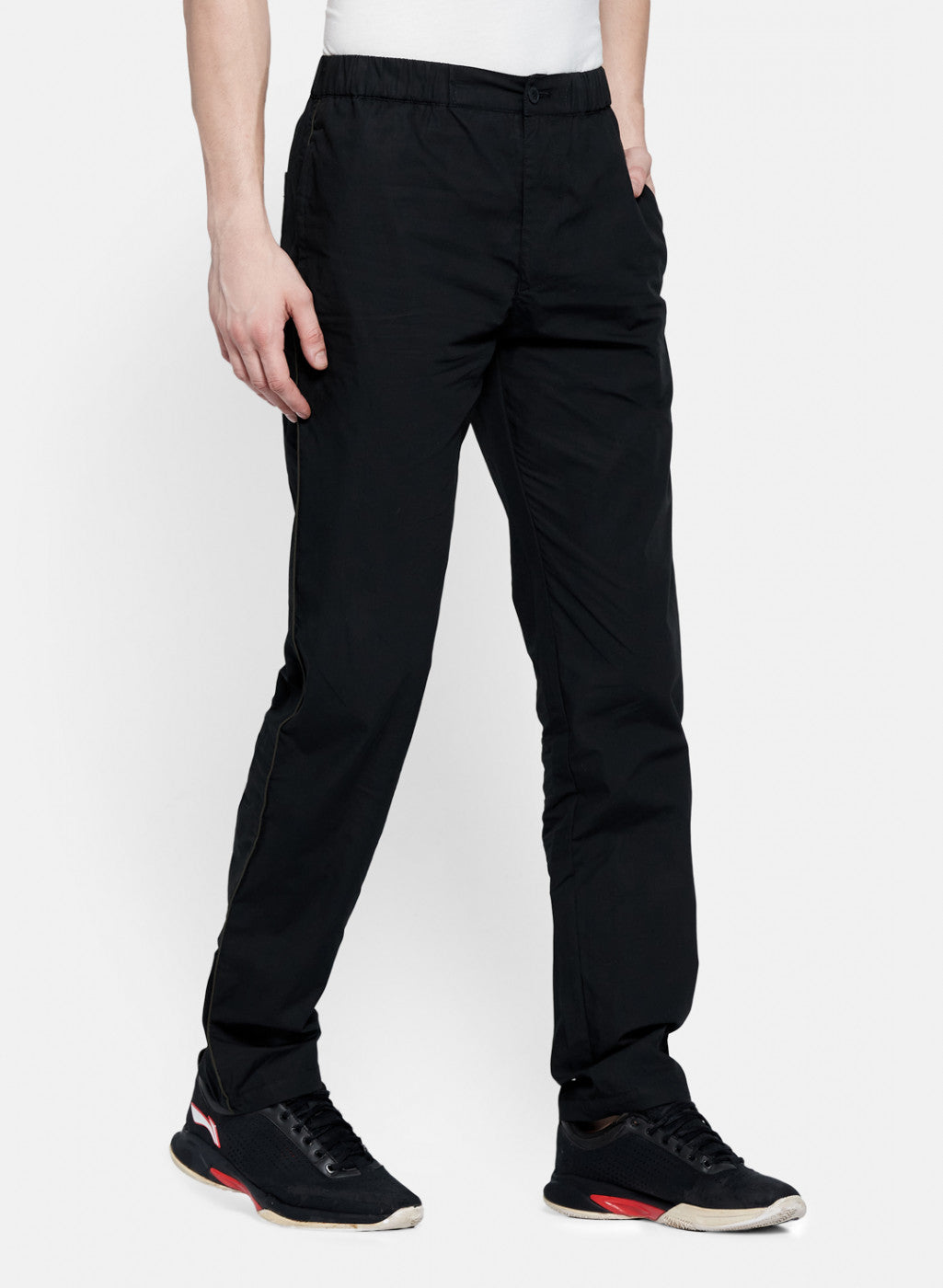 Mens Black Smart Fit Lower