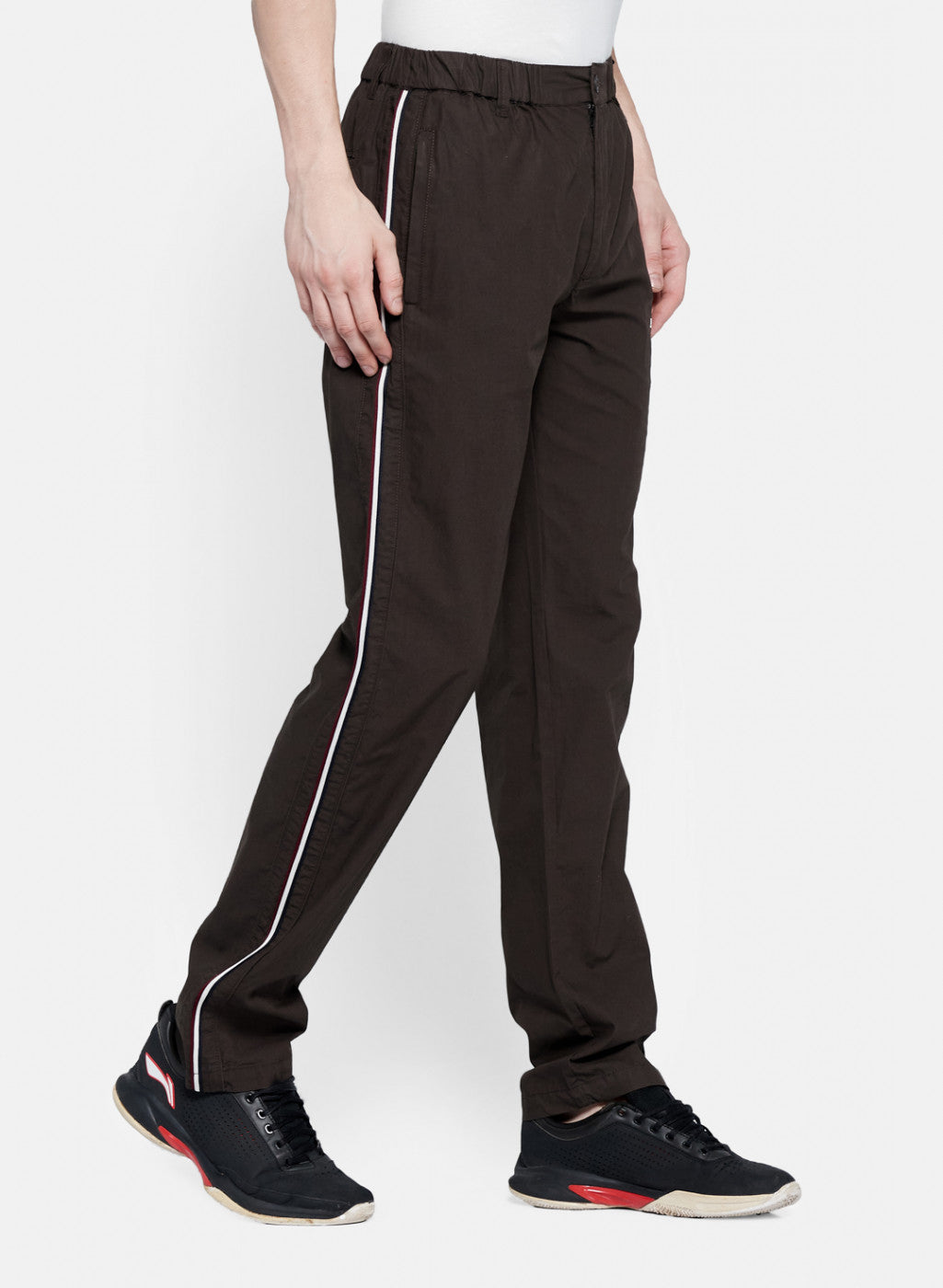 Mens Brown Smart Fit Lower