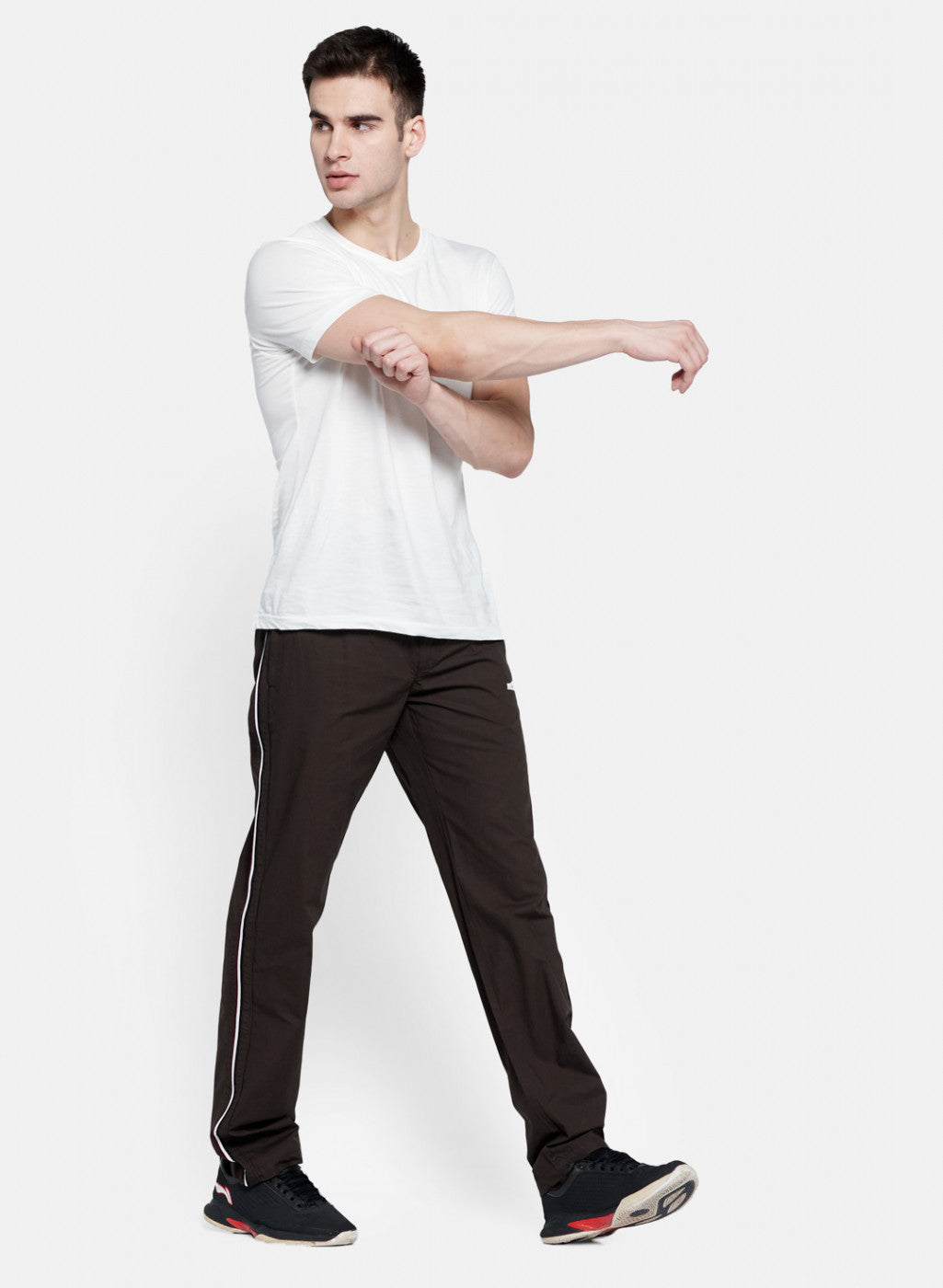 Mens Brown Smart Fit Lower