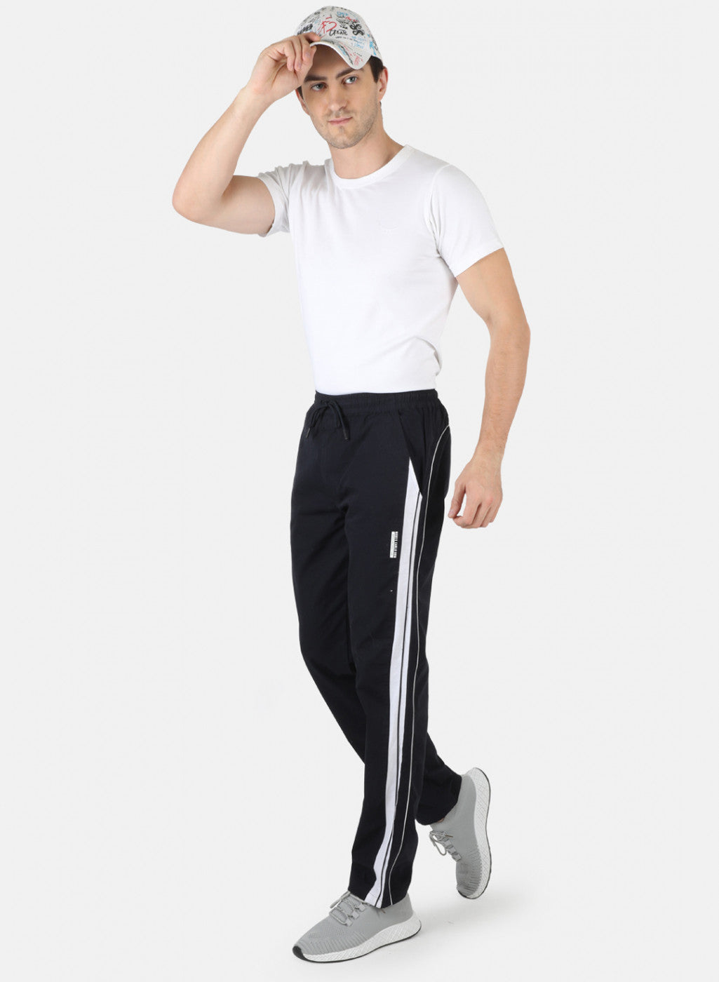 Men NAvy Blue Solid Winter Lower