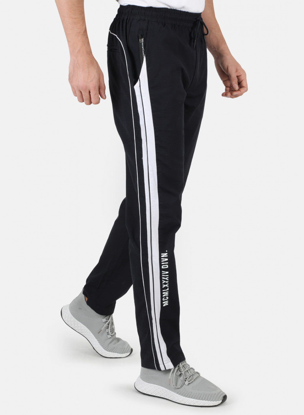 Men NAvy Blue Solid Winter Lower