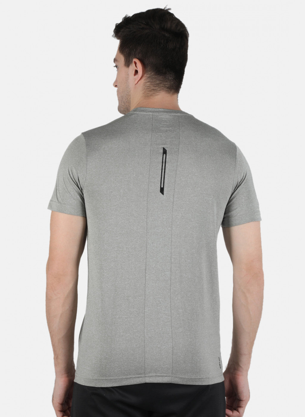 Rock.it Men Grey Printed Round Neck T-Shirt