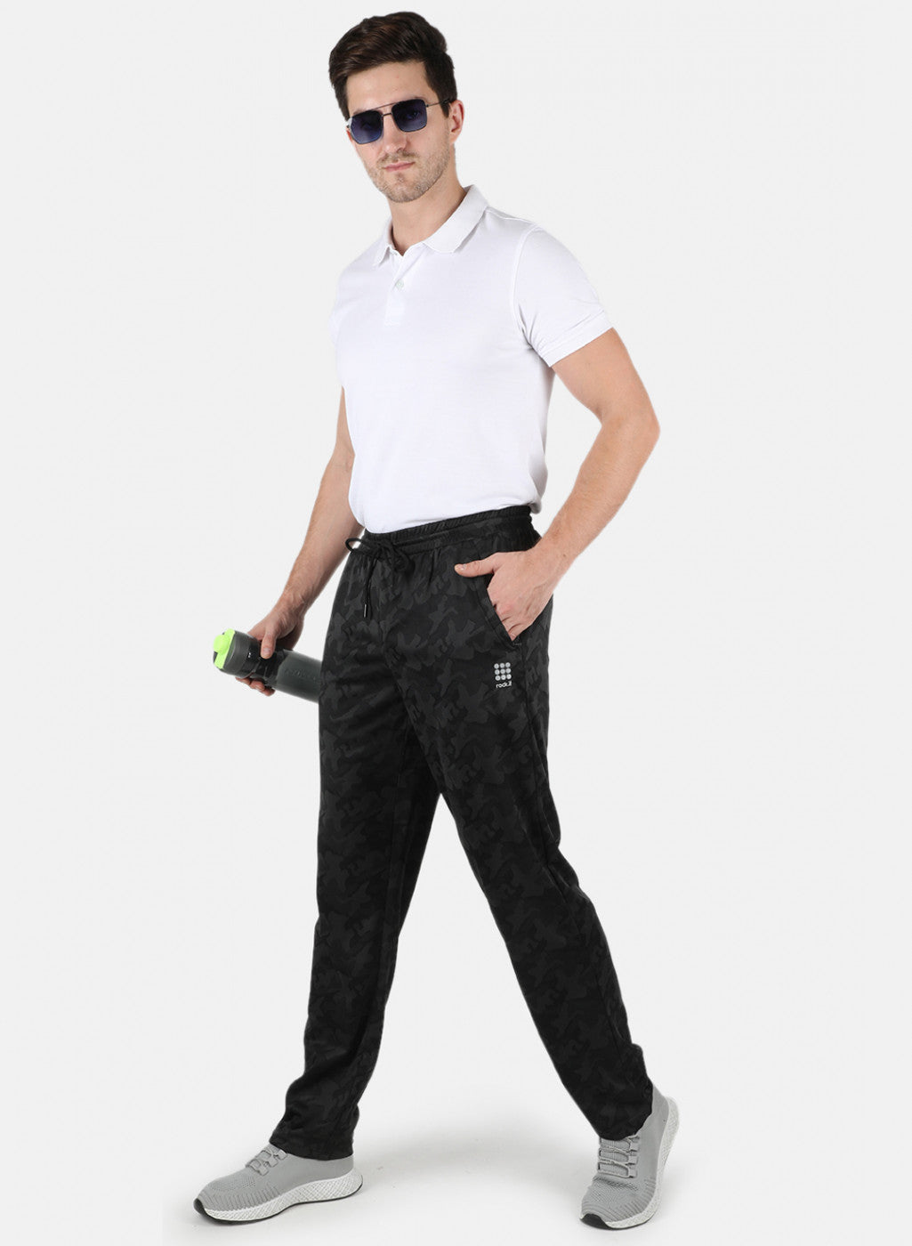 Rock.it Men Black Regular Fit Lower