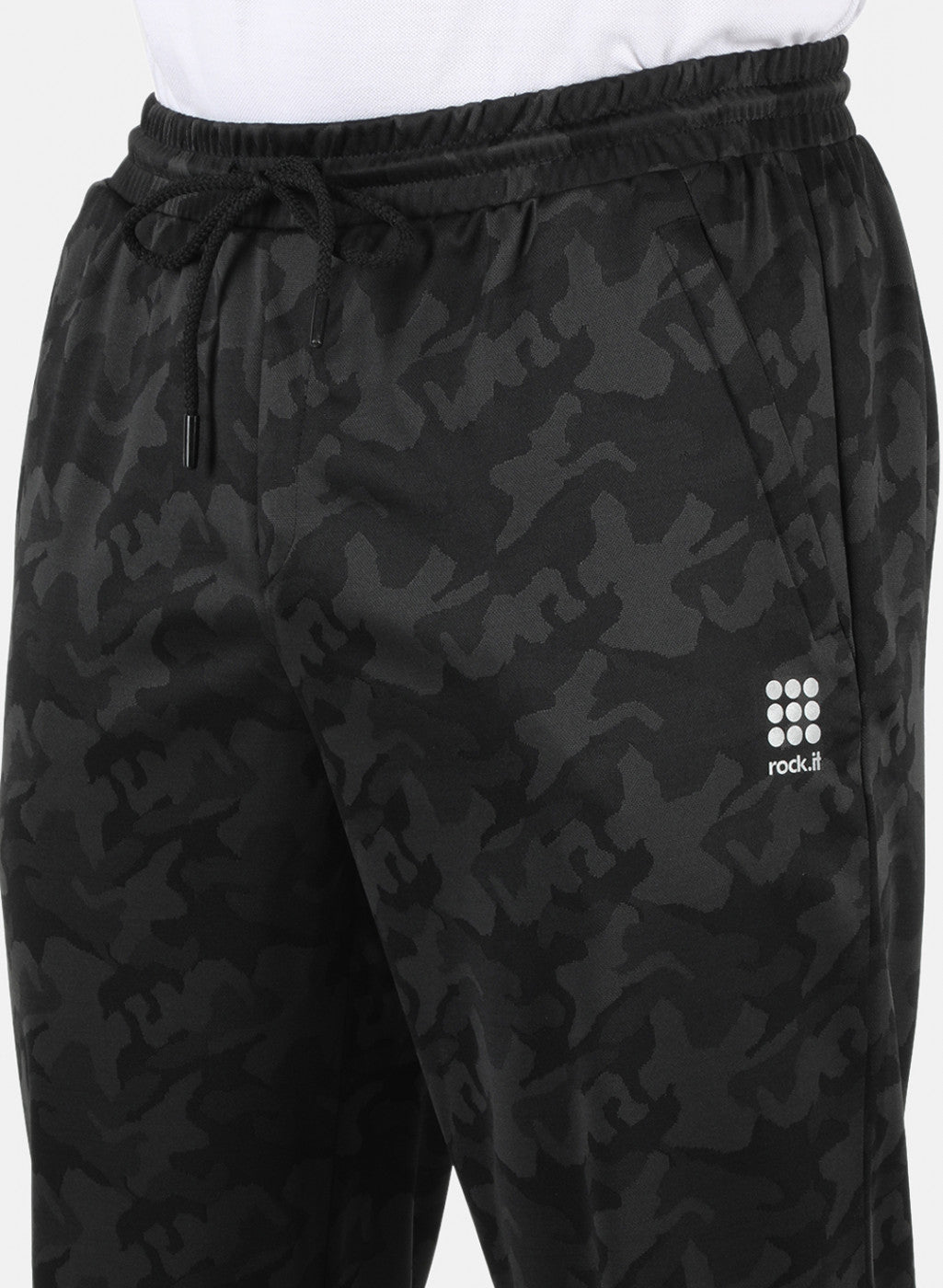 Rock.it Men Black Regular Fit Lower