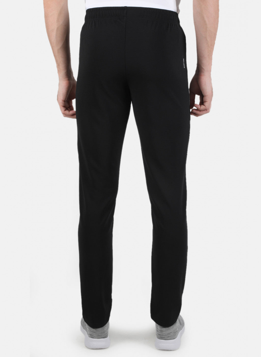 Rock.it Men Black Self Design Track Pant