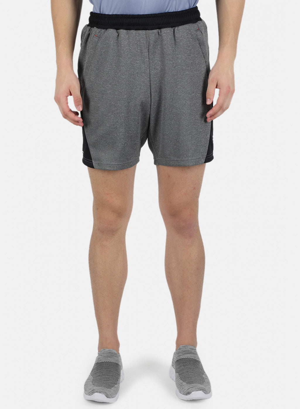 Rock.it Men Grey Self Design Shorts