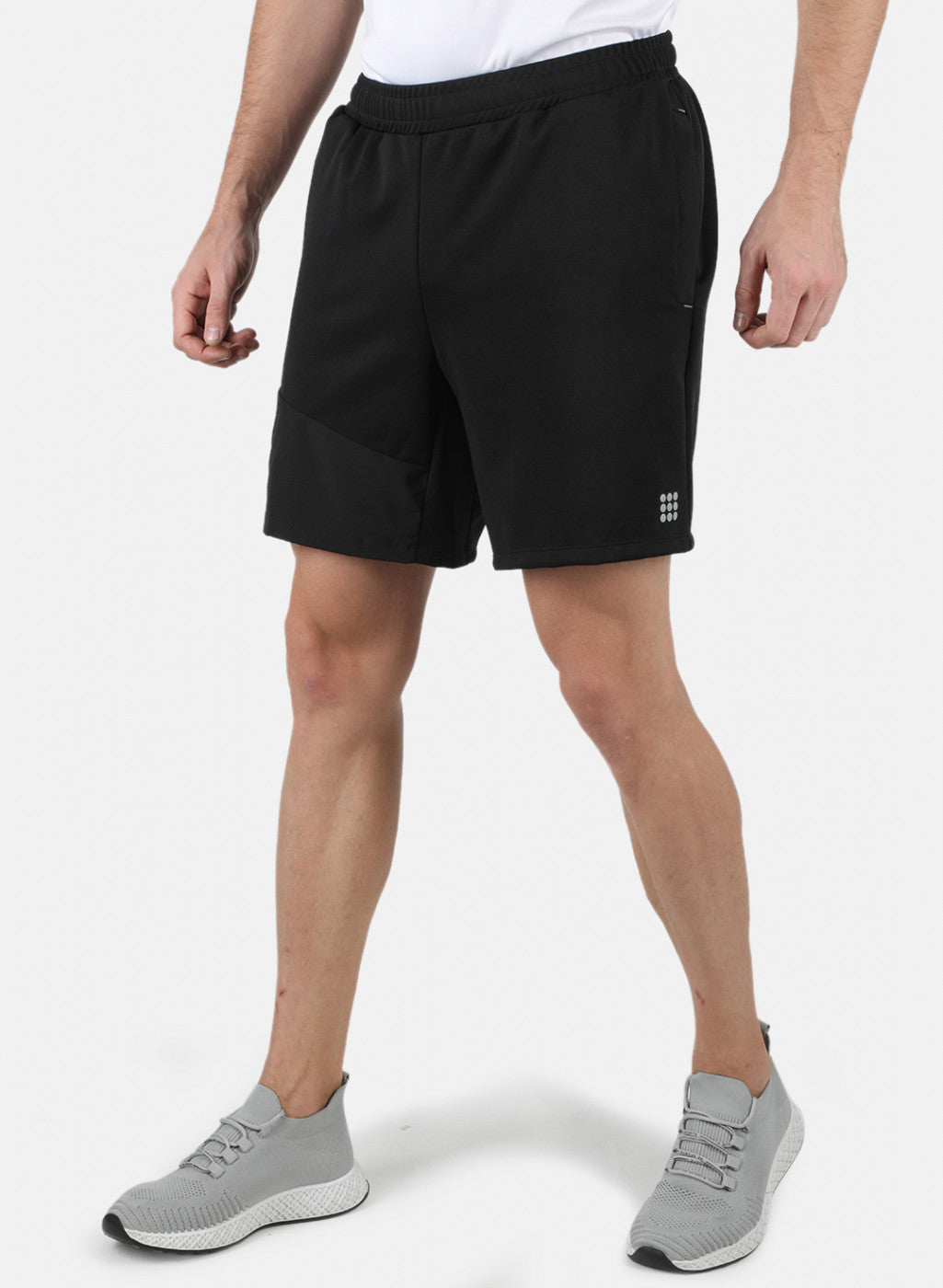 Rock.it Men Black Self Design Short