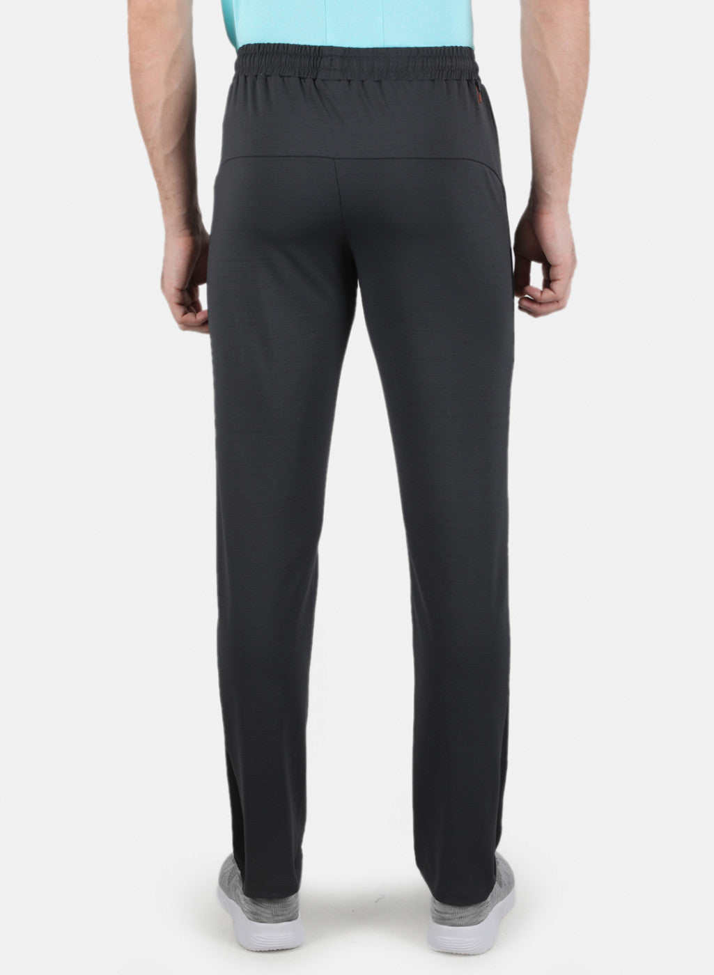 Rock.it Men Grey Self Design Track Pant