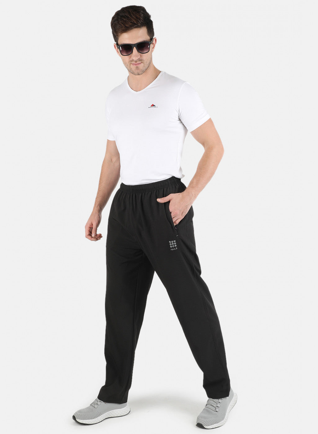 Rock.it Men Black Regular Fit Lower