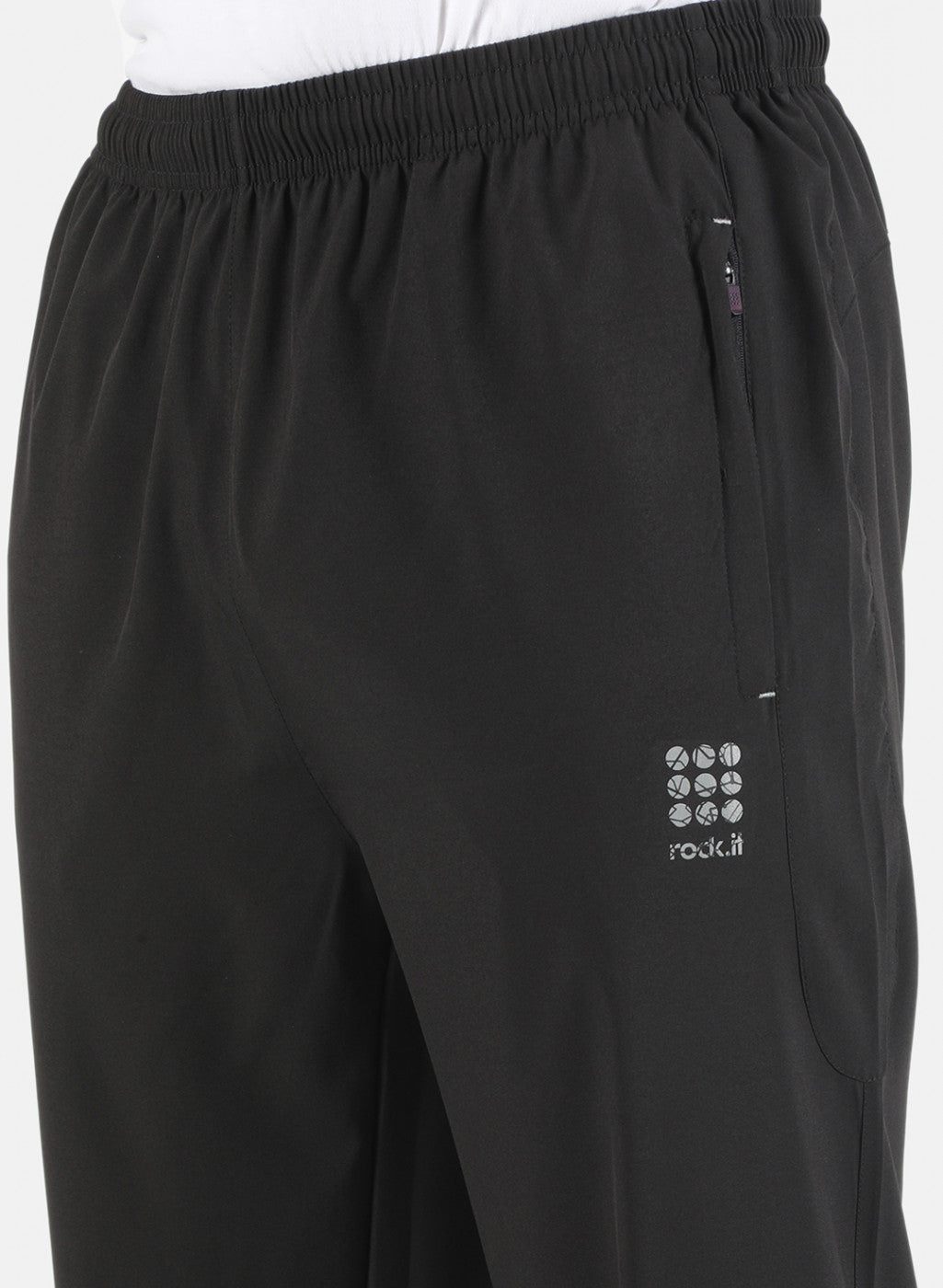 Rock.it Men Black Regular Fit Lower