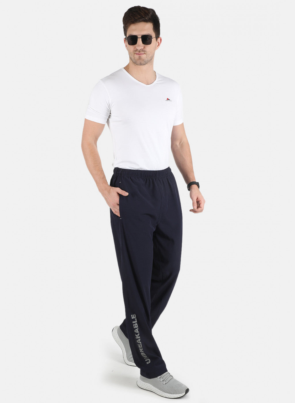 Rock.it Men Navy Blue Regular Fit Lower