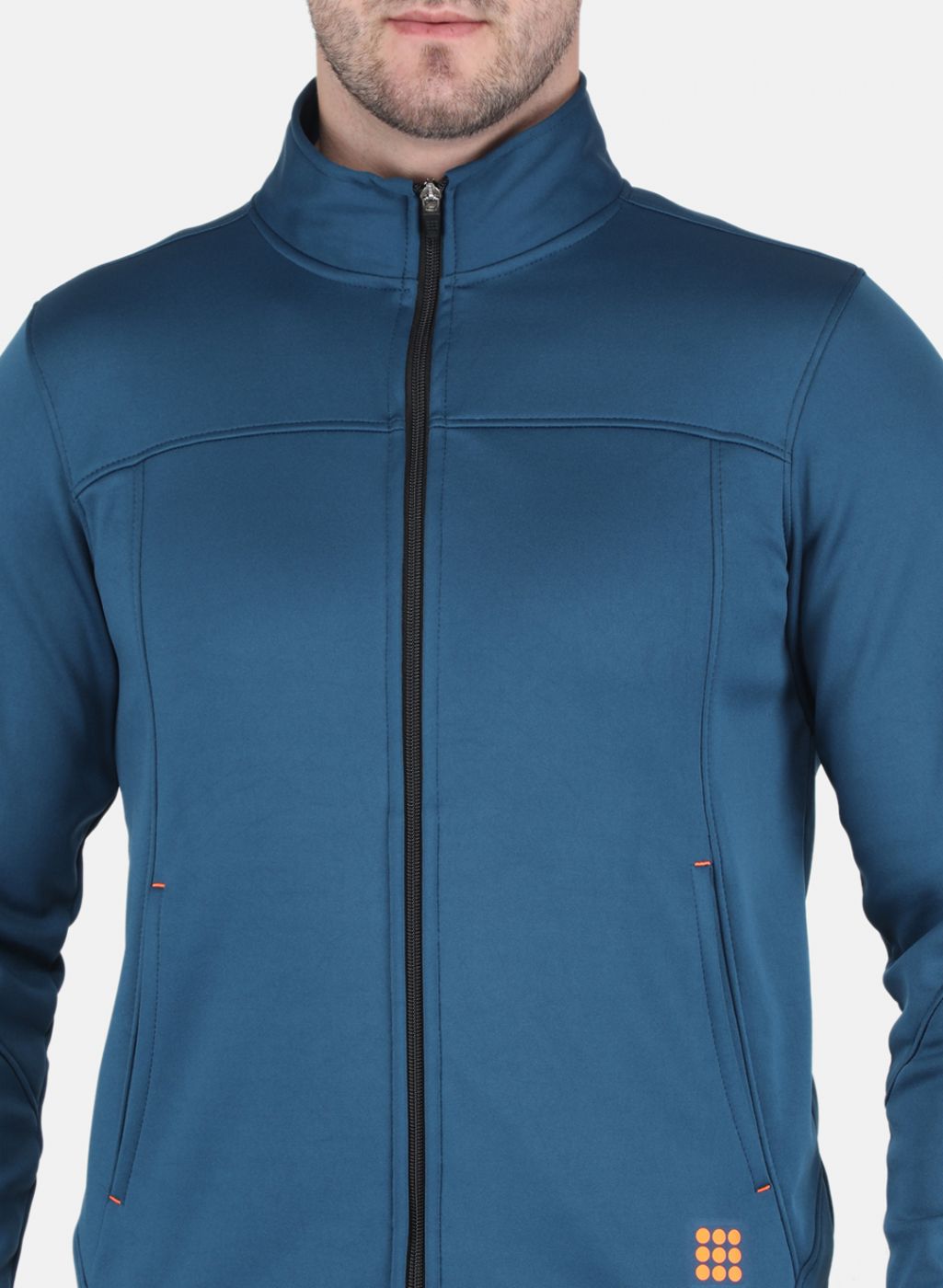 Rock.it Men Blue Solid Sweatshirt