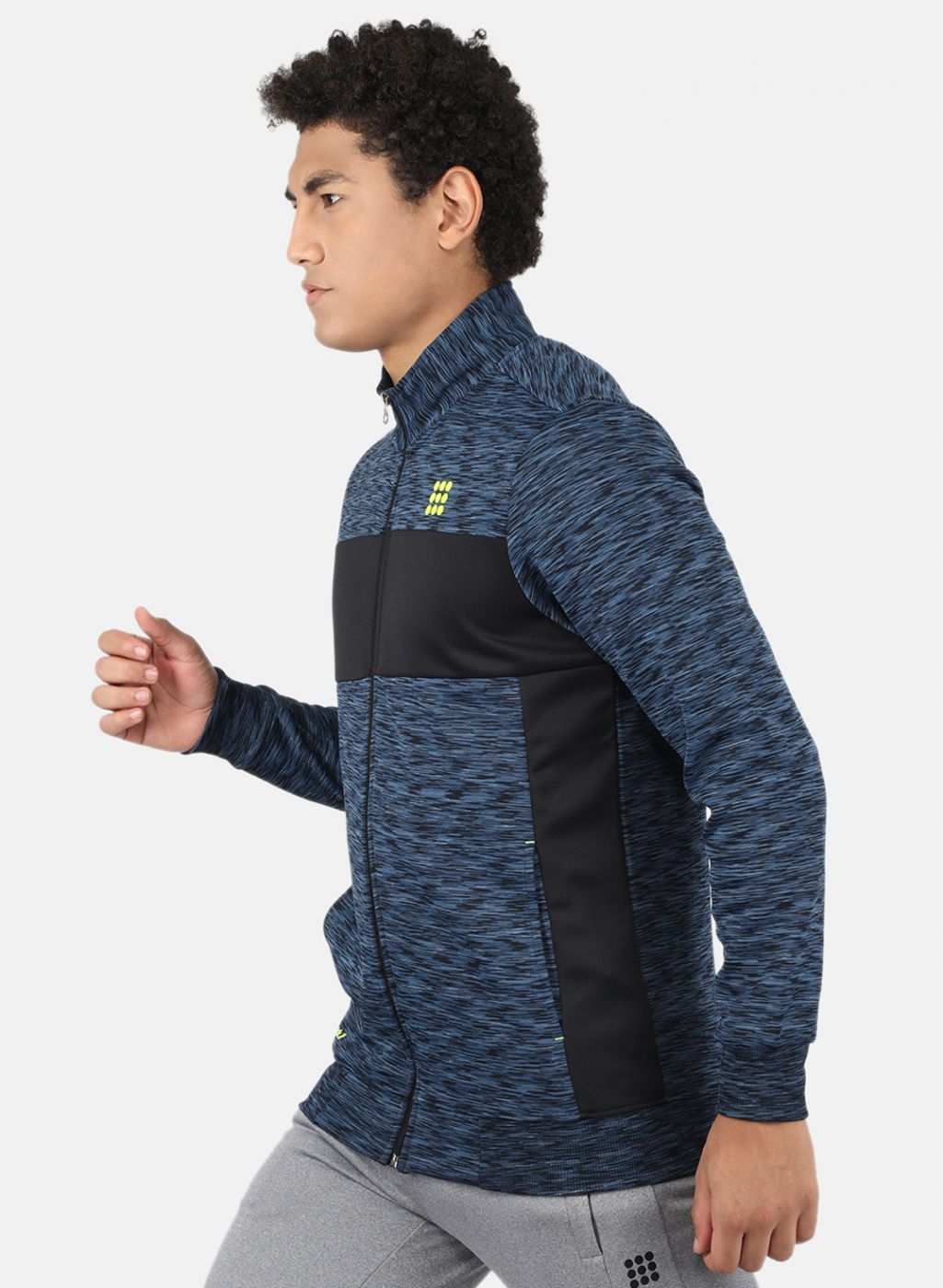 Rock.it Men Navy Blue Printed Sweatshirt