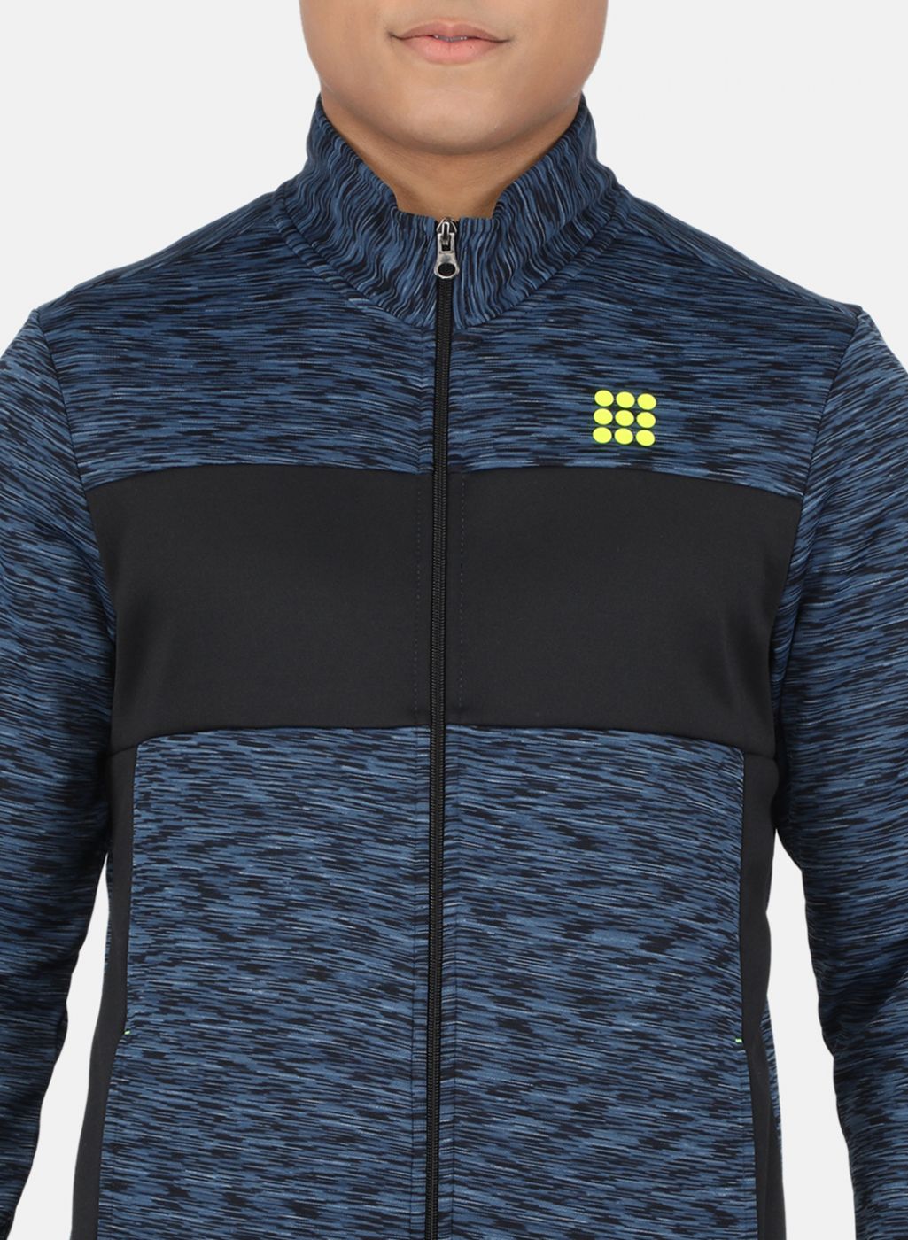 Rock.it Men Navy Blue Printed Sweatshirt