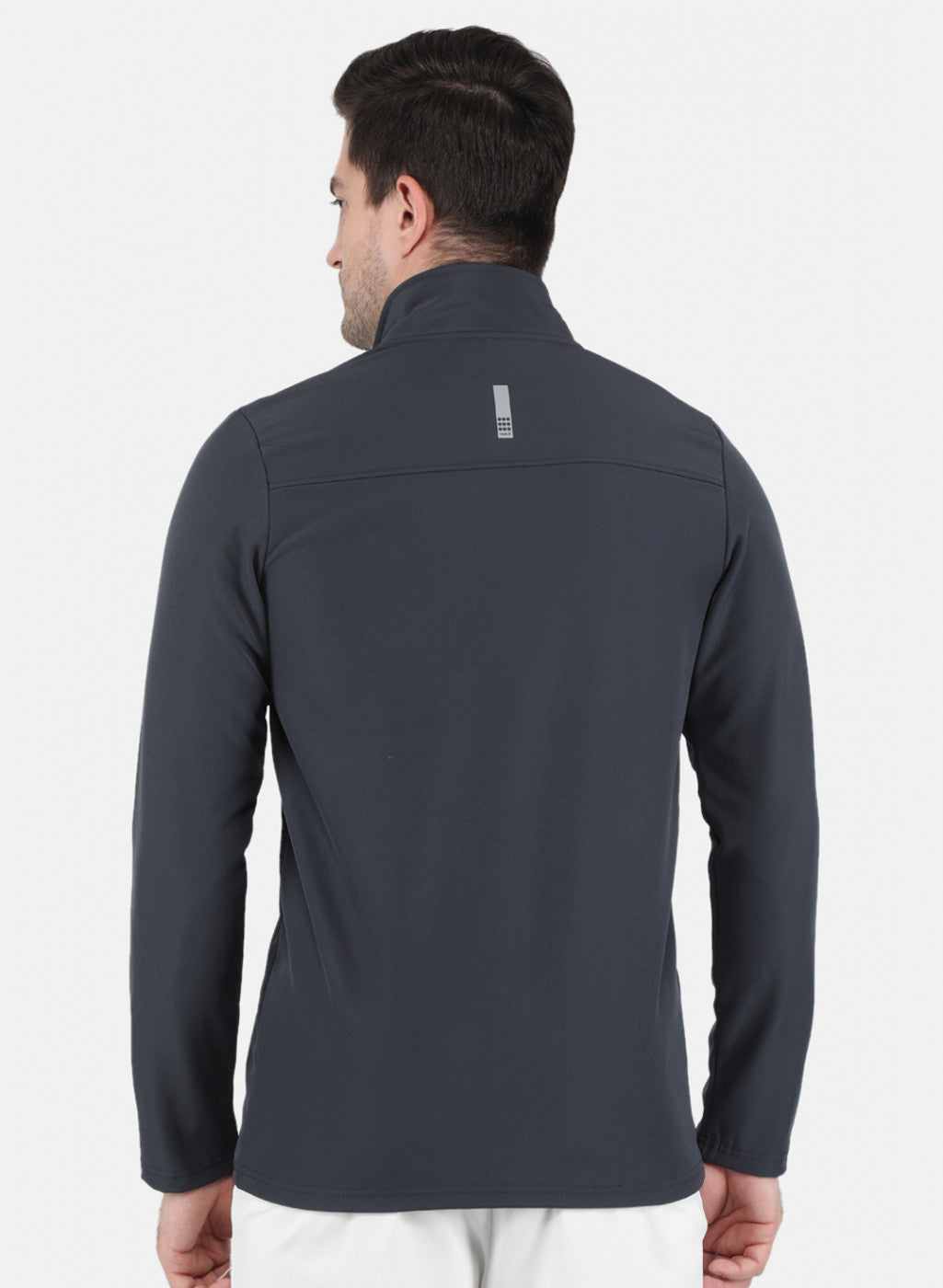 Rock.it Men Grey Solid Sweatshirt