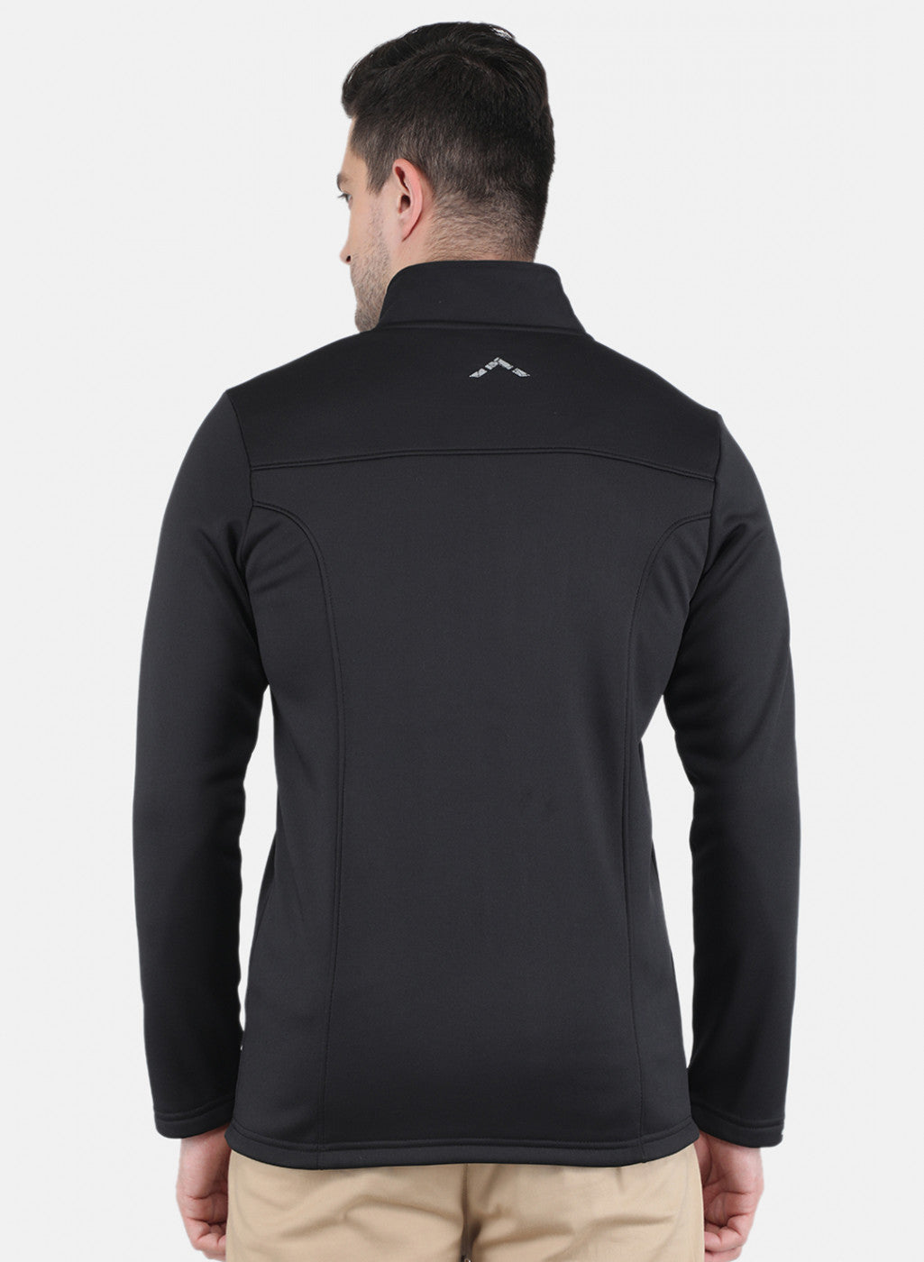 Rock.it Men Black Solid Sweatshirt